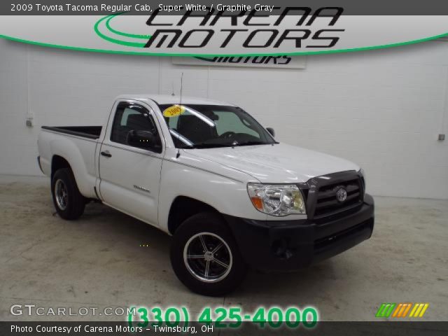 2009 Toyota Tacoma Regular Cab in Super White