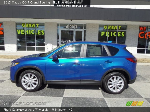 2013 Mazda CX-5 Grand Touring in Sky Blue Mica