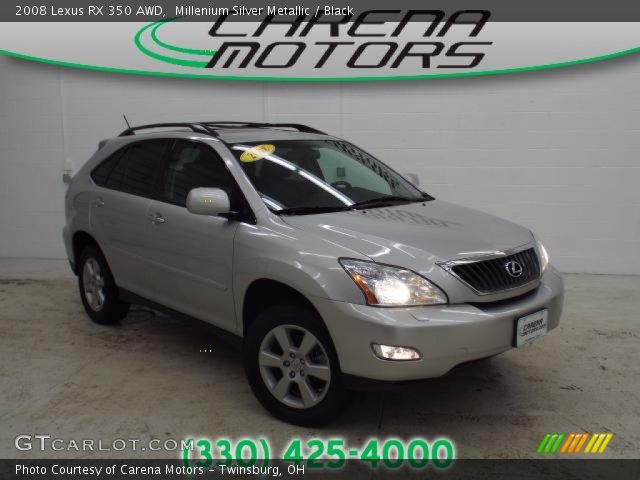 2008 Lexus RX 350 AWD in Millenium Silver Metallic
