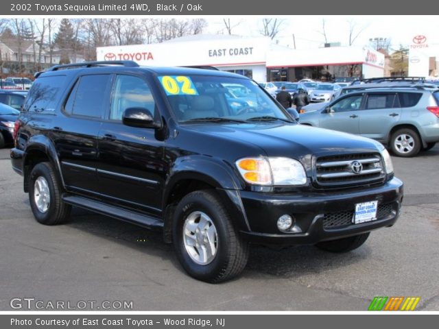 2002 Toyota Sequoia Limited 4WD in Black