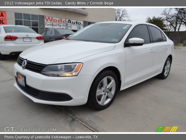 2012 Volkswagen Jetta TDI Sedan in Candy White