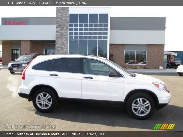 2011 Honda CR-V EX 4WD in Taffeta White