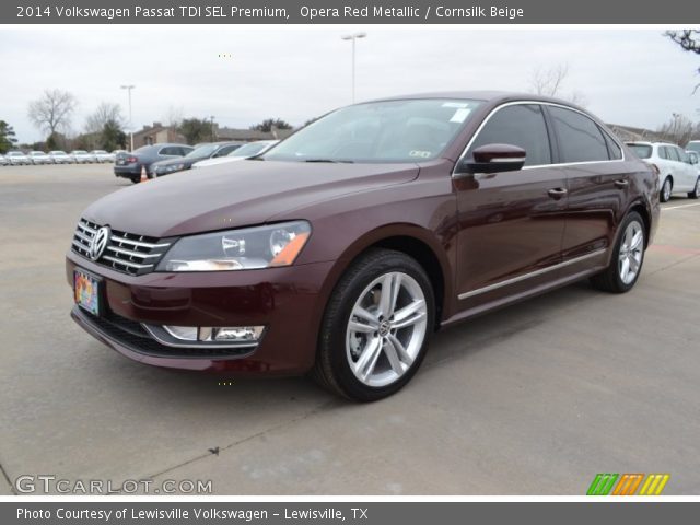 2014 Volkswagen Passat TDI SEL Premium in Opera Red Metallic