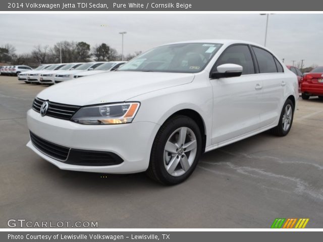 2014 Volkswagen Jetta TDI Sedan in Pure White