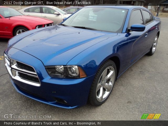 2012 Dodge Charger SXT in Blue Streak Pearl