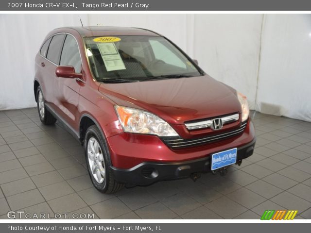 2007 Honda CR-V EX-L in Tango Red Pearl