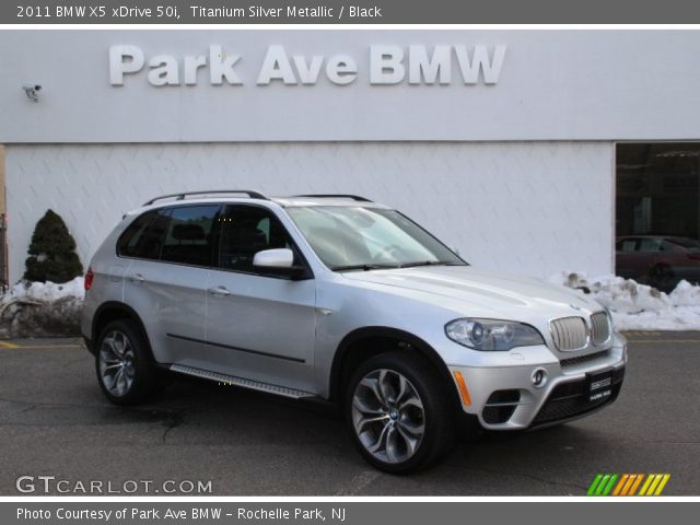 2011 BMW X5 xDrive 50i in Titanium Silver Metallic