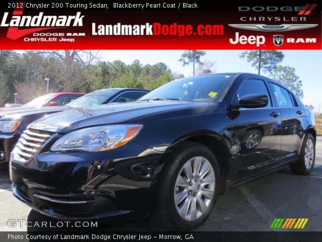 2012 Chrysler 200 Touring Sedan in Blackberry Pearl Coat