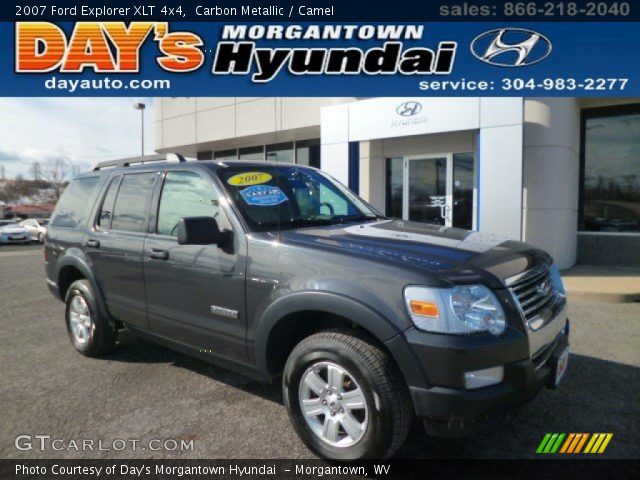 2007 Ford Explorer XLT 4x4 in Carbon Metallic