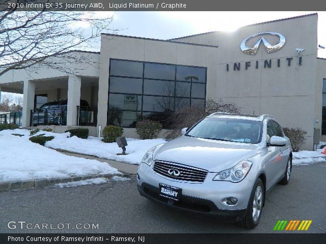 2010 Infiniti EX 35 Journey AWD in Liquid Platinum