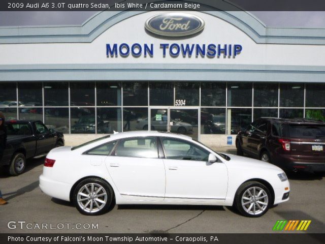 2009 Audi A6 3.0T quattro Sedan in Ibis White