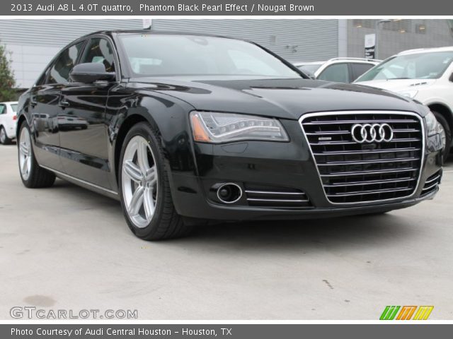 2013 Audi A8 L 4.0T quattro in Phantom Black Pearl Effect