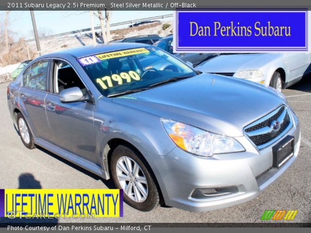 2011 Subaru Legacy 2.5i Premium in Steel Silver Metallic