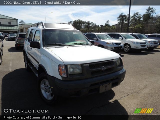 2001 Nissan Xterra SE V6 in Cloud White