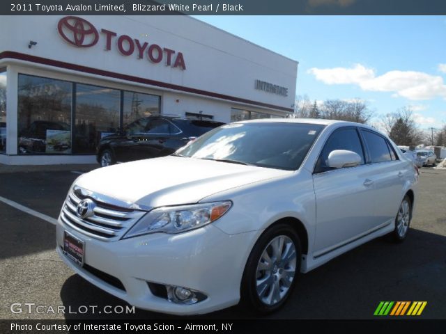 2011 Toyota Avalon Limited in Blizzard White Pearl