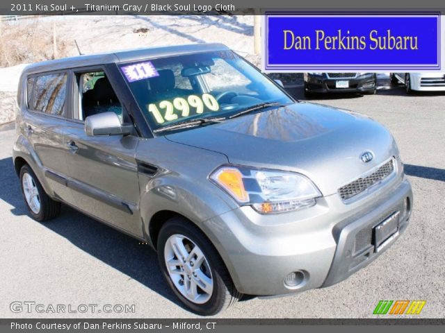 2011 Kia Soul + in Titanium Gray