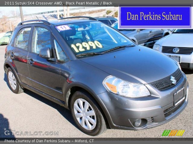 2011 Suzuki SX4 Crossover AWD in Black Pearl Metallic