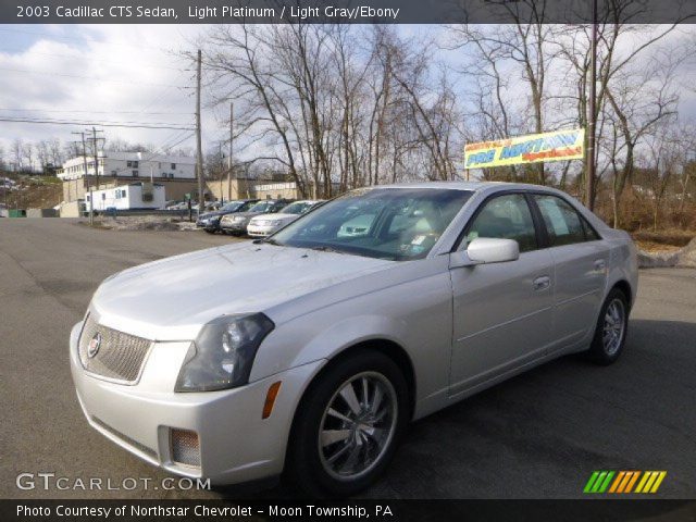 2003 Cadillac CTS Sedan in Light Platinum