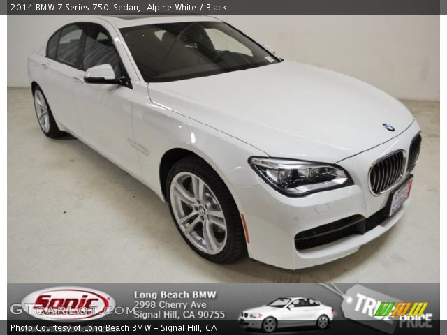 2014 BMW 7 Series 750i Sedan in Alpine White