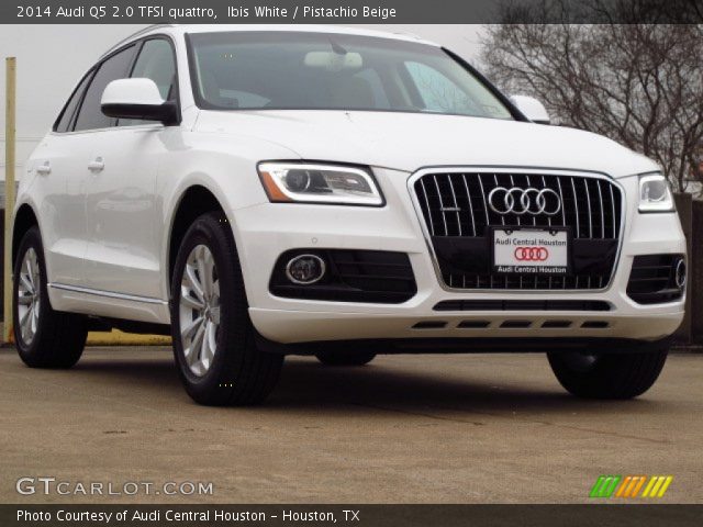 2014 Audi Q5 2.0 TFSI quattro in Ibis White