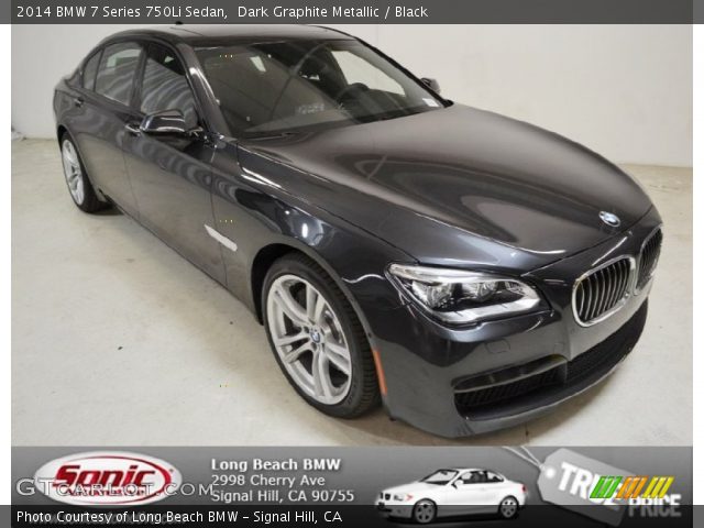 2014 BMW 7 Series 750Li Sedan in Dark Graphite Metallic