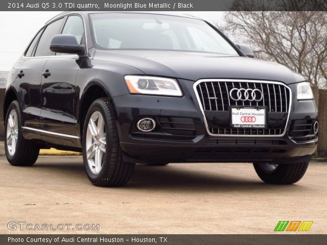 2014 Audi Q5 3.0 TDI quattro in Moonlight Blue Metallic