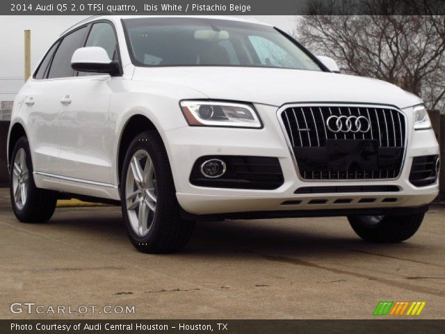 2014 Audi Q5 2.0 TFSI quattro in Ibis White