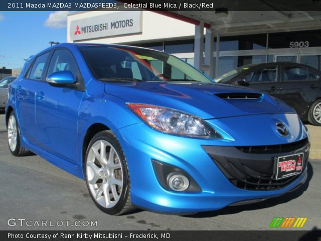 2011 Mazda MAZDA3 MAZDASPEED3 in Celestial Blue Mica