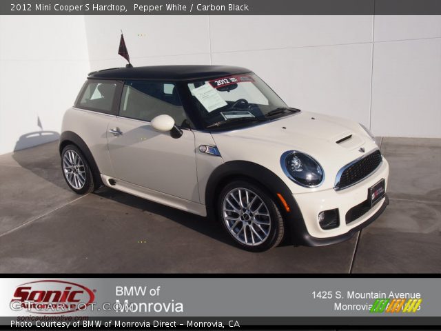 2012 Mini Cooper S Hardtop in Pepper White