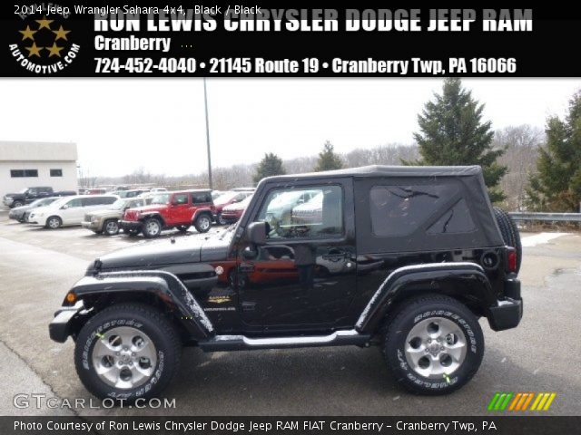 2014 Jeep Wrangler Sahara 4x4 in Black