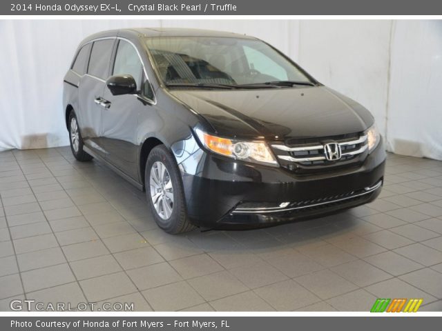 2014 Honda Odyssey EX-L in Crystal Black Pearl
