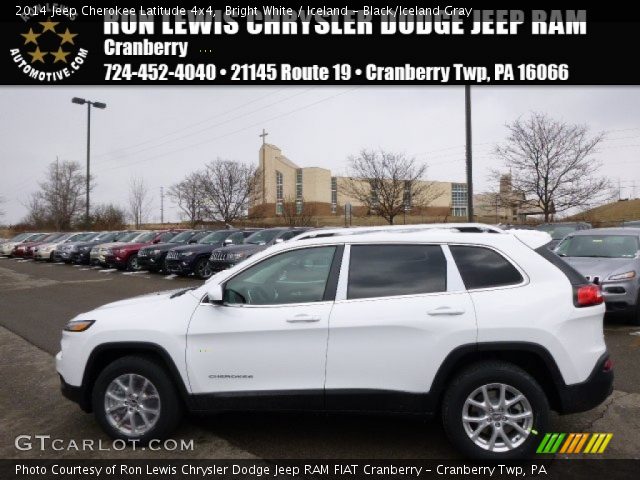 2014 Jeep Cherokee Latitude 4x4 in Bright White