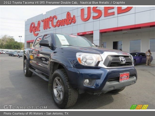 2012 Toyota Tacoma V6 SR5 Prerunner Double Cab in Nautical Blue Metallic