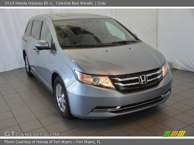 2014 Honda Odyssey EX-L in Celestial Blue Metallic