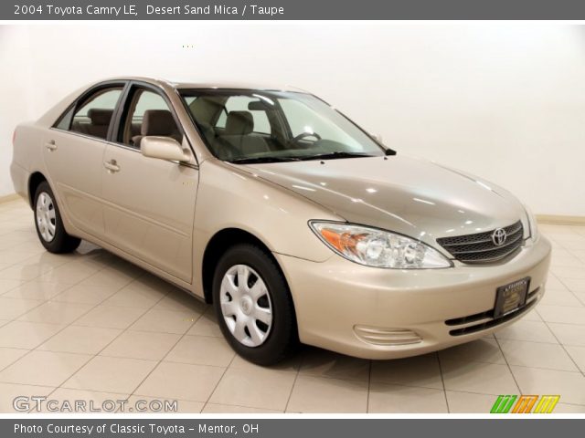 2004 Toyota Camry LE in Desert Sand Mica