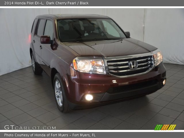 2014 Honda Pilot EX-L in Dark Cherry Pearl