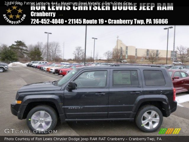 2014 Jeep Patriot Latitude 4x4 in Maximum Steel Metallic