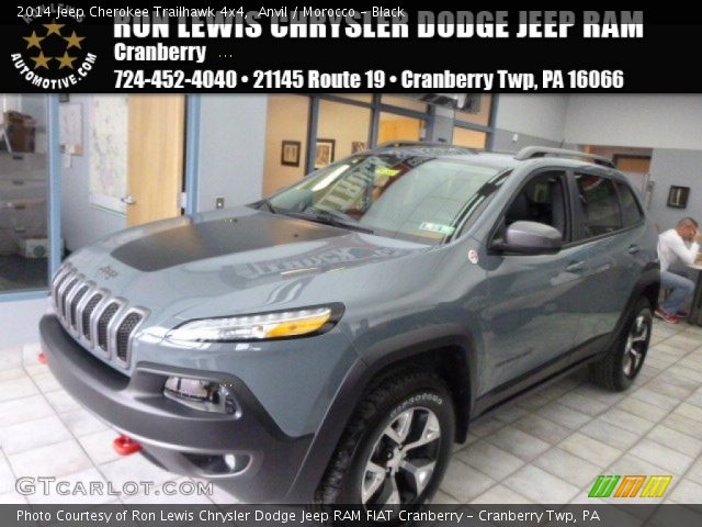 2014 Jeep Cherokee Trailhawk 4x4 in Anvil