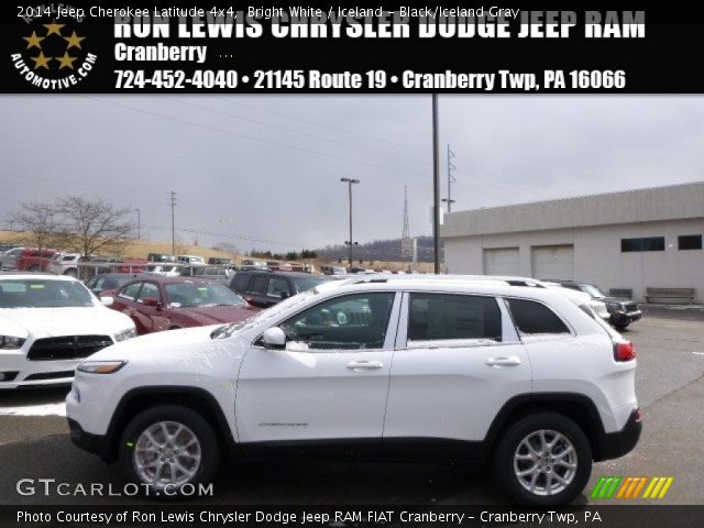 2014 Jeep Cherokee Latitude 4x4 in Bright White