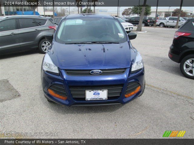 2014 Ford Escape S in Deep Impact Blue