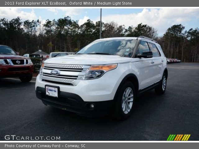 2013 Ford Explorer XLT EcoBoost in Oxford White