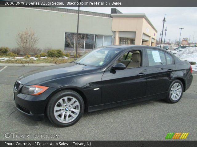 2006 BMW 3 Series 325xi Sedan in Black Sapphire Metallic