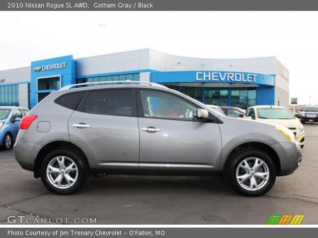 2010 Nissan Rogue SL AWD in Gotham Gray