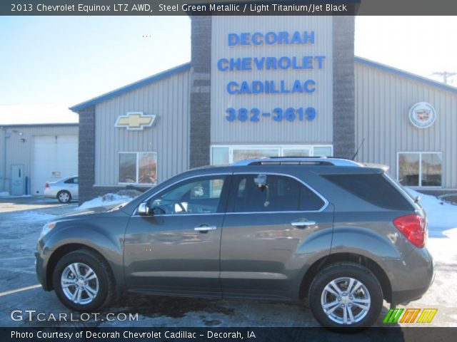 2013 Chevrolet Equinox LTZ AWD in Steel Green Metallic