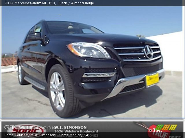 2014 Mercedes-Benz ML 350 in Black