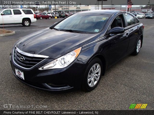 2013 Hyundai Sonata GLS in Pacific Blue Pearl