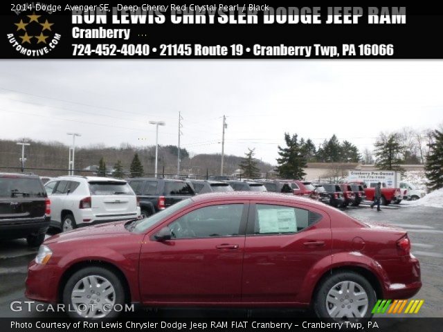 2014 Dodge Avenger SE in Deep Cherry Red Crystal Pearl