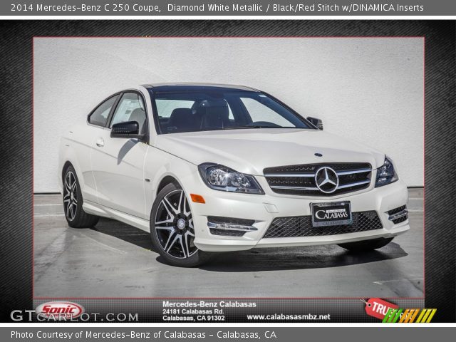 2014 Mercedes-Benz C 250 Coupe in Diamond White Metallic