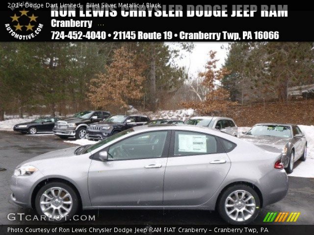 2014 Dodge Dart Limited in Billet Silver Metallic