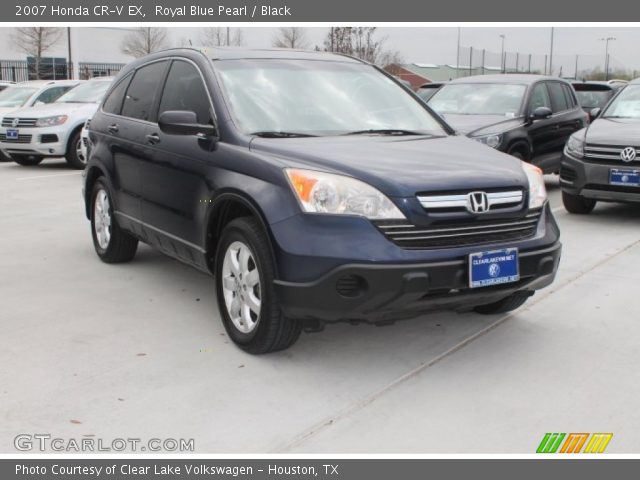 2007 Honda CR-V EX in Royal Blue Pearl